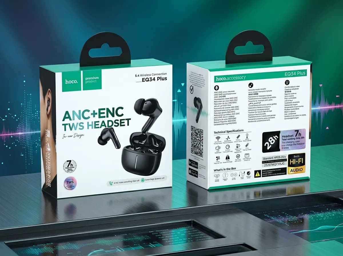 Hoco EQ34 Plus True Wireless Earbuds