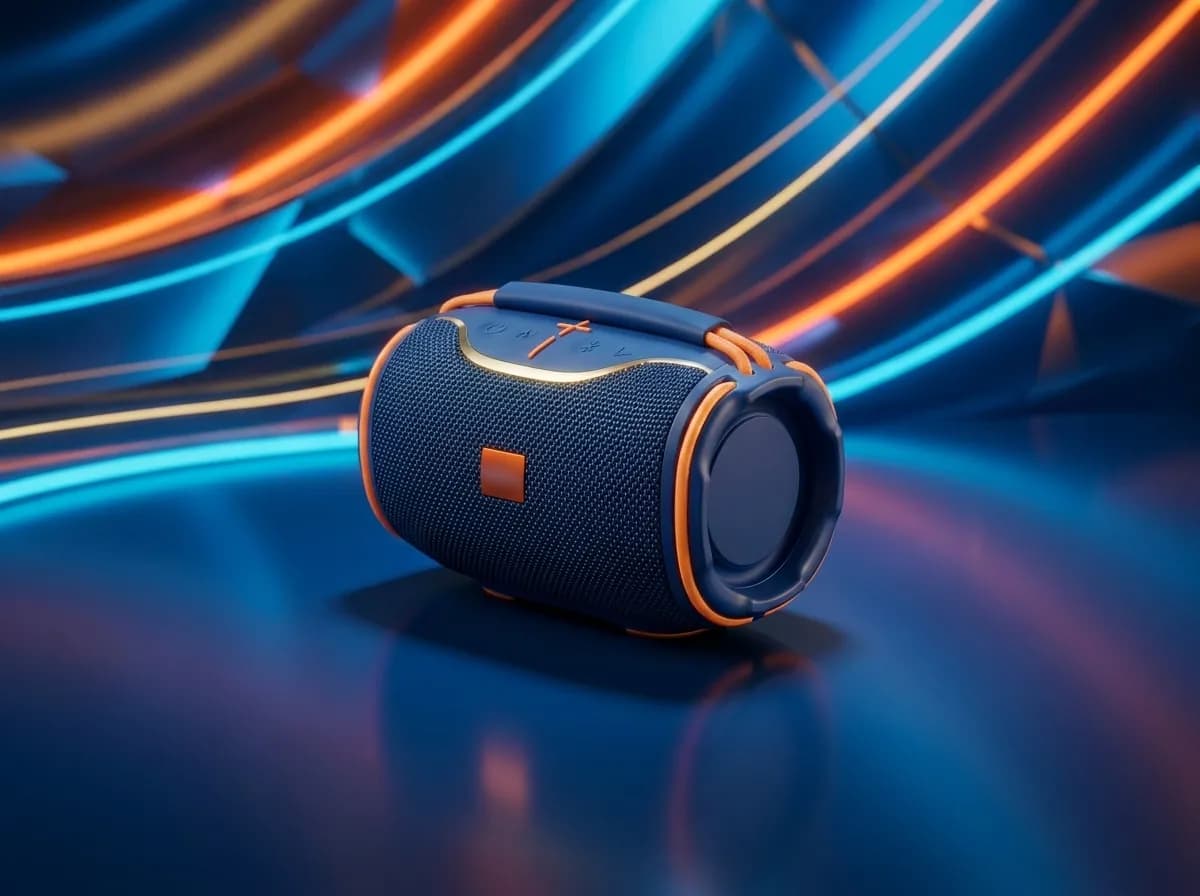 HD-100 Premium Portable Wireless Bluetooth Speaker 2