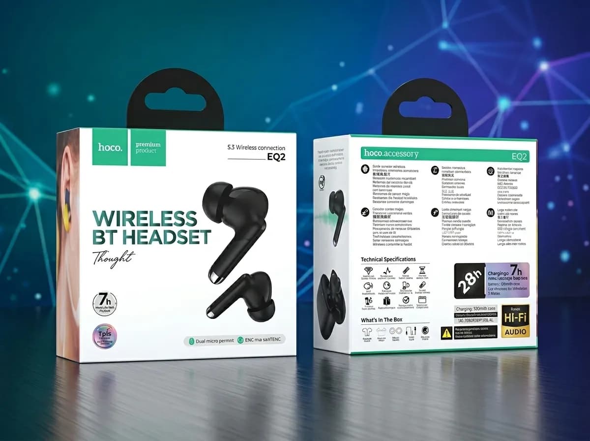 Hoco EQ2 True Wireless Bluetooth Earbuds