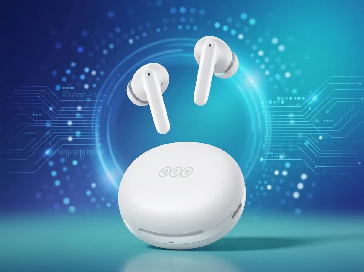 QCY T13 ANC 2 TWS Earbuds – Bluetooth Wireless Earphones with Active Noise Cancellation & Deep Bass 3