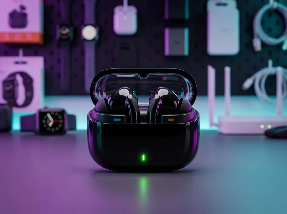 Buds Pro 3 True Wireless Earbuds with ANC/ENC Noise Cancellation, 2