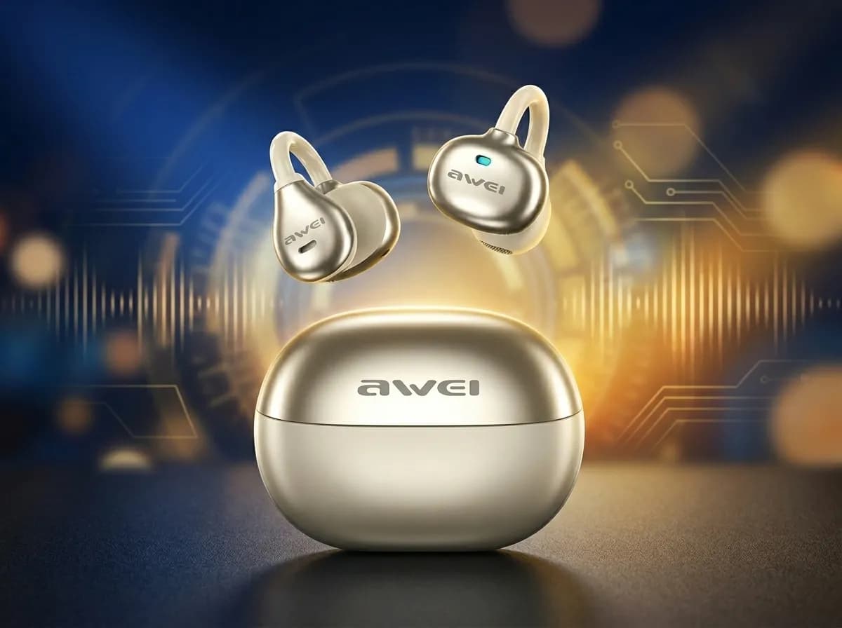 Awei TZ50 Open Ear Clip TWS Earbuds – Wireless Bluetooth Headphones with Secure Fit & Clear Audio 2