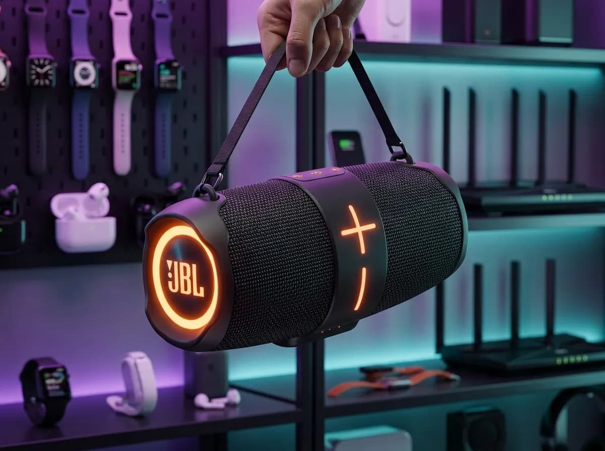 XTREME P192 Portable Wireless Bluetooth Speaker with 12W HD Sound, RGB LED Light & IPX6 Waterproof