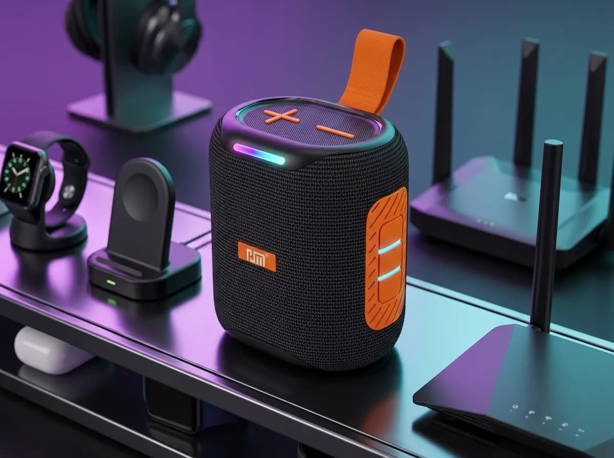 HM-846 Portable Wireless Bluetooth Speaker with IPX4 3