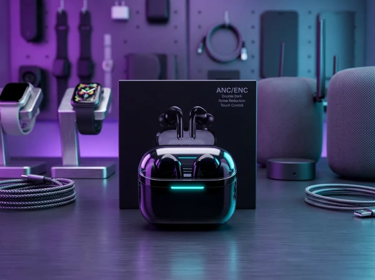 Buds Pro 3 True Wireless Earbuds with ANC/ENC Noise Cancellation,